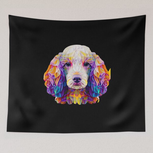 Item preview, Poodle - The Abstract Collection designed and sold by FiveIntentions.