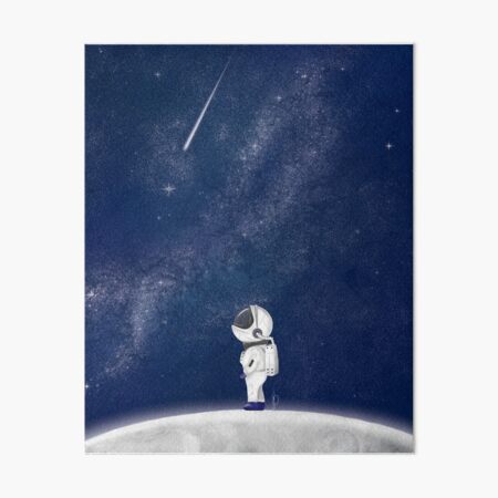 Cute Astronaut Art Board Print