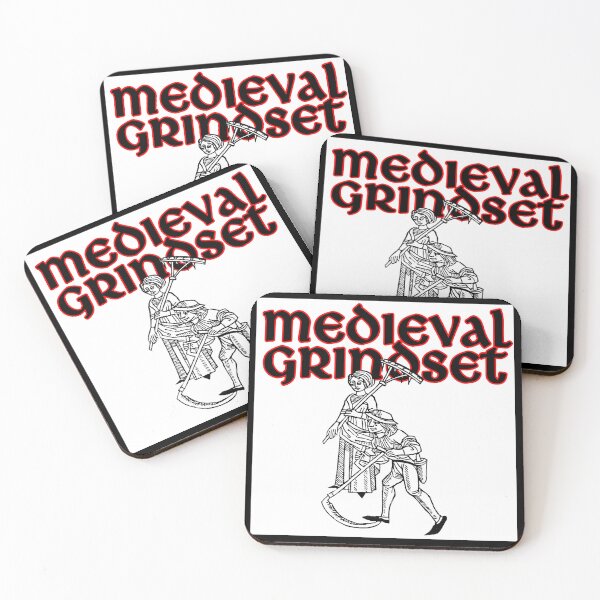 Item preview, Medieval Grindset designed and sold by cathoholicmemes.