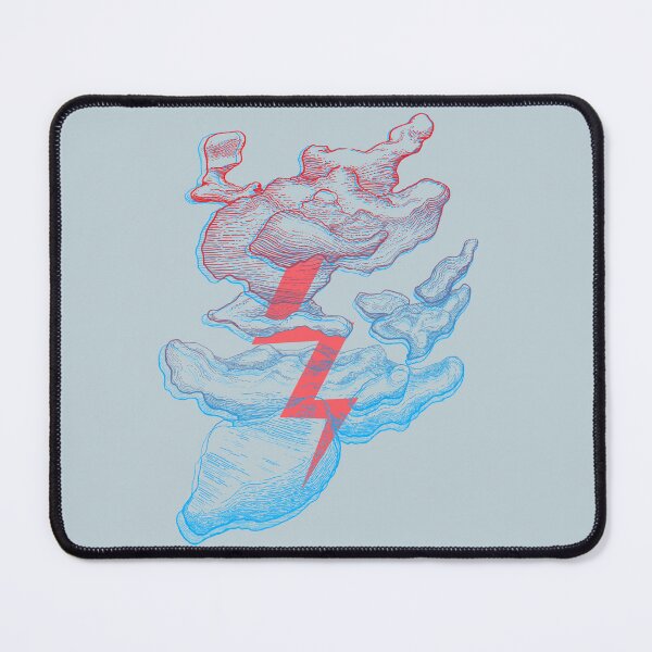 Item preview, Lightning sky red blue designed and sold by Vunnytron.