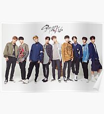 Póster niños callejeros kpop