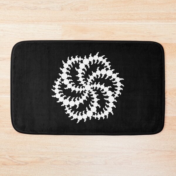 Item preview, Double Six Sided Triskelion Crop Circle - White designed and sold by GalacticMantra.