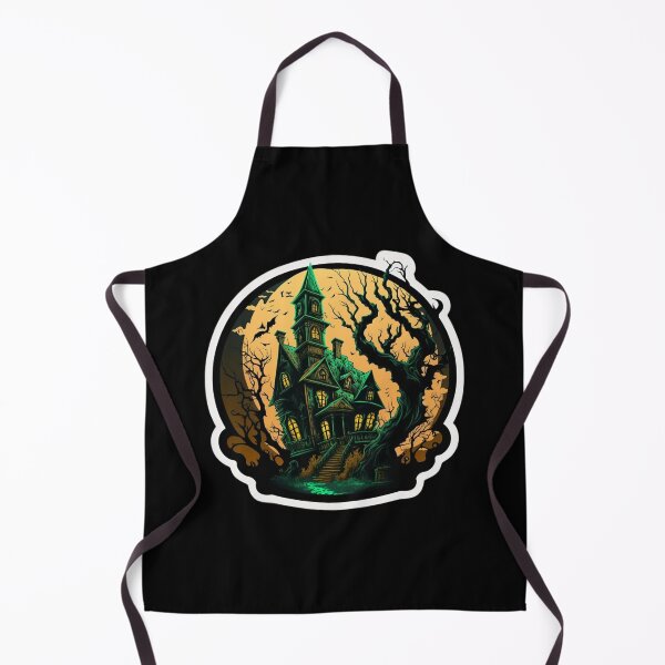 Item preview, Spooky Haunted Mansion retro halloween designed and sold by LuckyRonin.