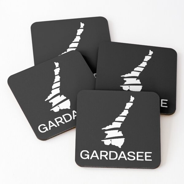Item preview, Lake Garda logo white designed and sold by Gardasee-Shop.