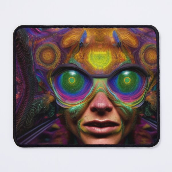 Item preview, Psychedelic Face #89 - Part of Our Psychedelic Faces Collection designed and sold by Psychedelic Psychos.