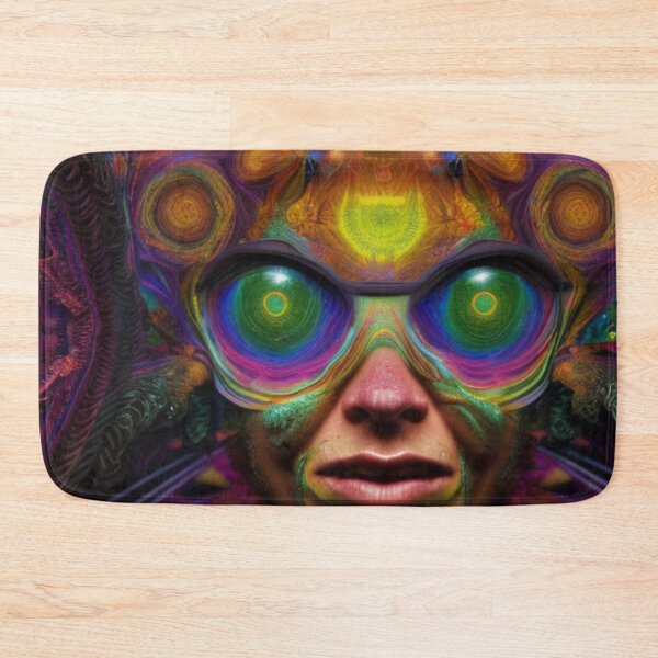Aperçu de l'œuvre Psychedelic Face #89 - Part of Our Psychedelic Faces Collection créée et vendue par Psychedelic Psychos.