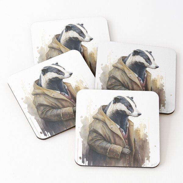 Item preview, Mr Badger designed and sold by EmilyDayDreams.