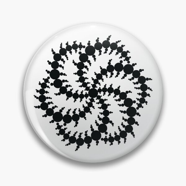 Item preview, Double Six Sided Triskelion Crop Circle designed and sold by GalacticMantra.