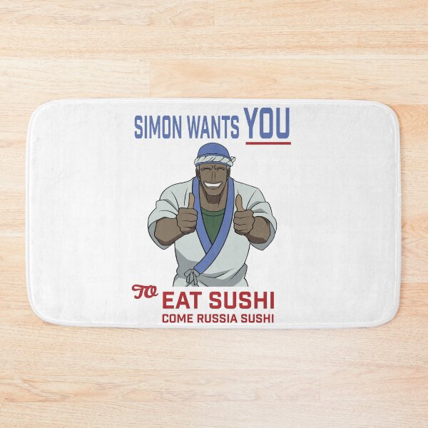 Item preview, Simon wants you to come eat sushi designed and sold by Sakuga Drip.