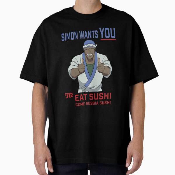 Item preview, Simon veut que tu viennes manger des sushis designed and sold by Sakuga Drip.