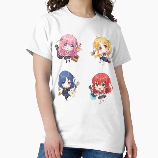 Aperçu de l'œuvre Pack Chibi Bocchi le Rocher créée et vendue par Neelam789.