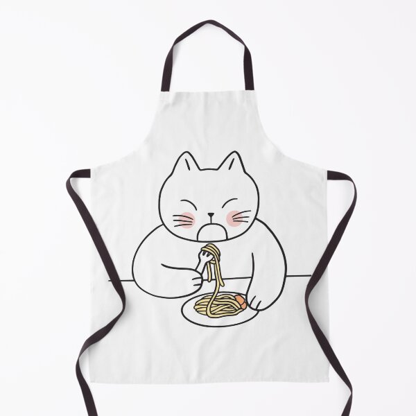 Item preview, Cat Eating Spaghetti designed and sold by FeelinGGo ✅.