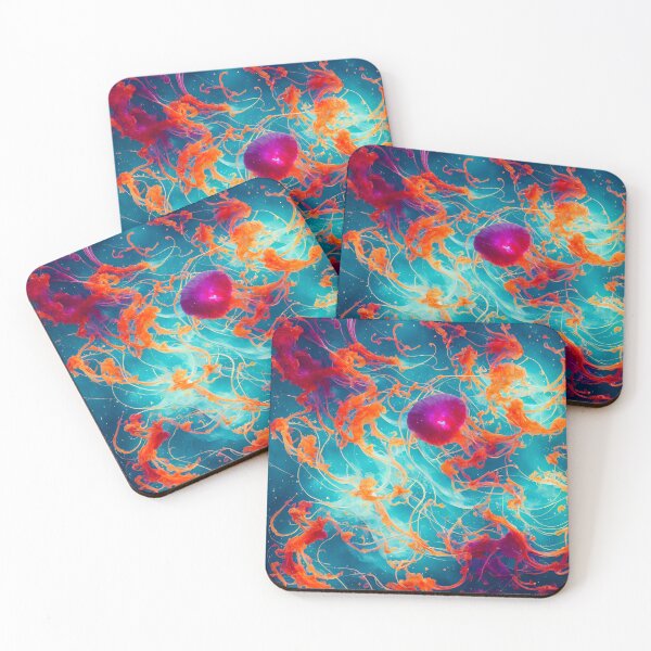 Item preview, Jellyfish in the ocean. designed and sold by Maniock.