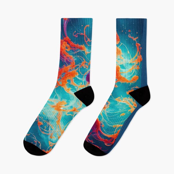 Item preview, Jellyfish in the ocean. designed and sold by Maniock.