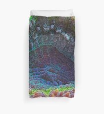 Lobophyllia coral Duvet Cover