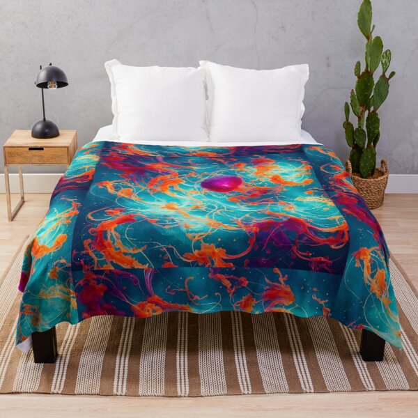 Item preview, Jellyfish in the ocean. designed and sold by Maniock.