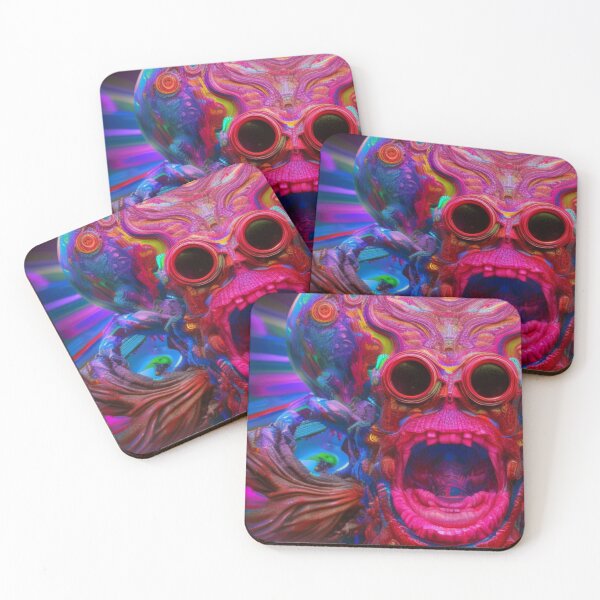 Item preview, Psychedelic Face #91 - Part of Our Psychedelic Faces Collection designed and sold by Psychedelic Psychos.