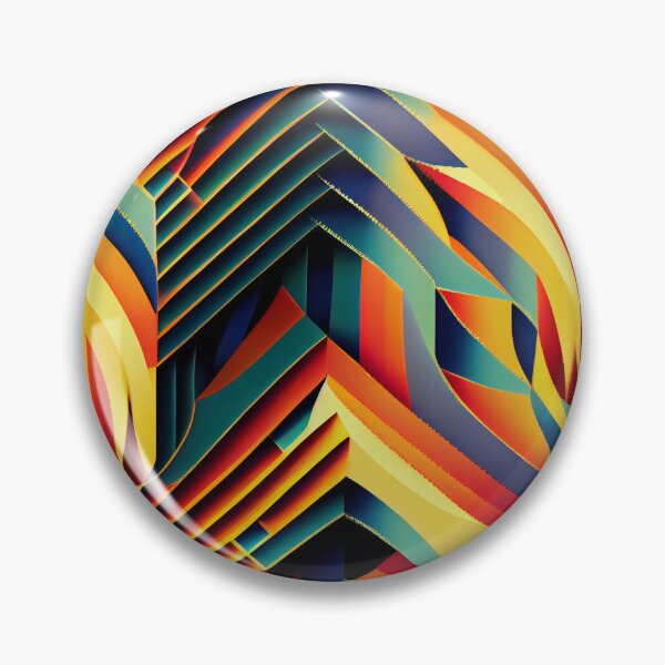 Item preview, Brilliant Line Pattern Digital Painting designed and sold by CodeAndColors.