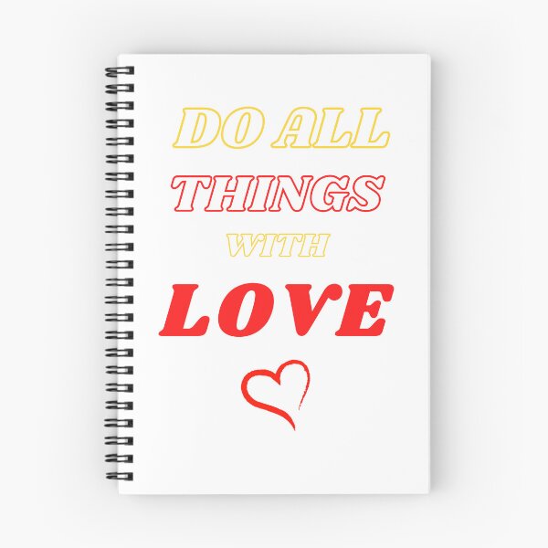 Item preview, Do all things with love designed and sold by Helloboutique.