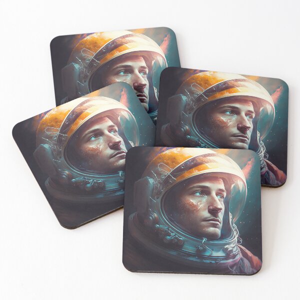 Item preview, Photorealistic Portrait Astronaut in Galaxy  designed and sold by DigitalArts24.