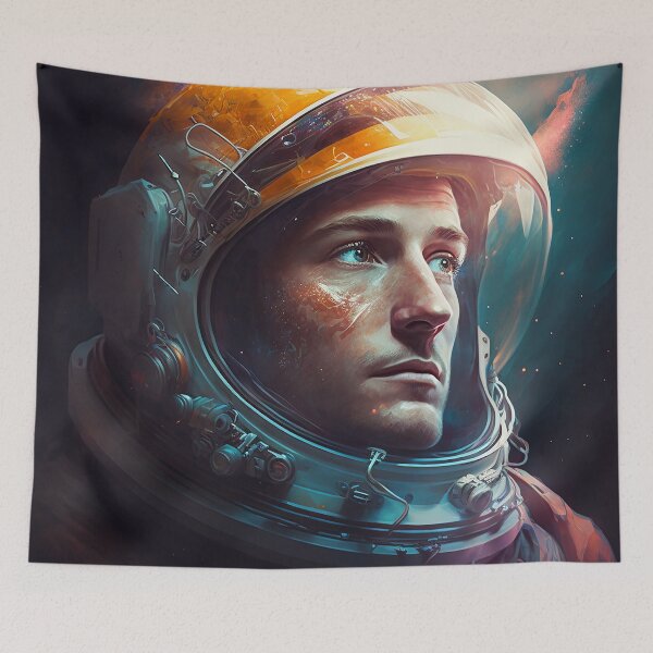 Item preview, Photorealistic Portrait Astronaut in Galaxy  designed and sold by DigitalArts24.