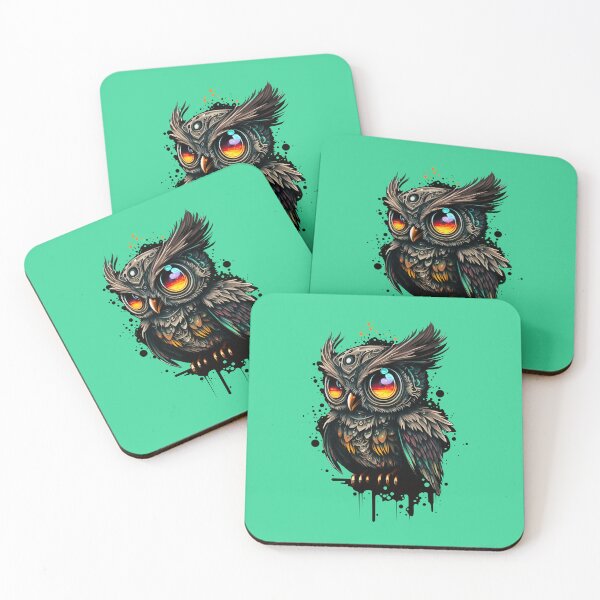 Item preview, Owl Cyberpunk designed and sold by SerhiiArt.