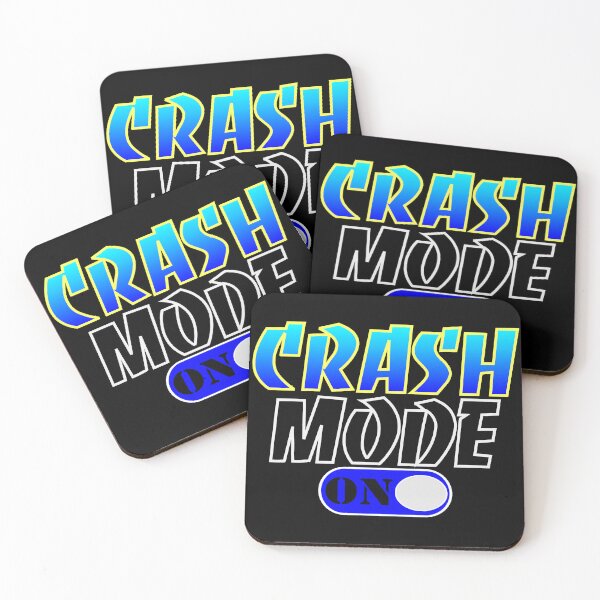 Item preview, Crash Mode On - Mountain Biking MTB lovers, explore and adventure designed and sold by MTBSkaterLoversTees.