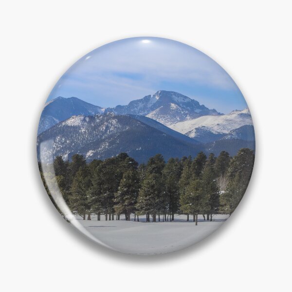 Item preview, Snow, Mountains, Evergreen Trees on a Crisp Winter Day designed and sold by SafariByMarisa.