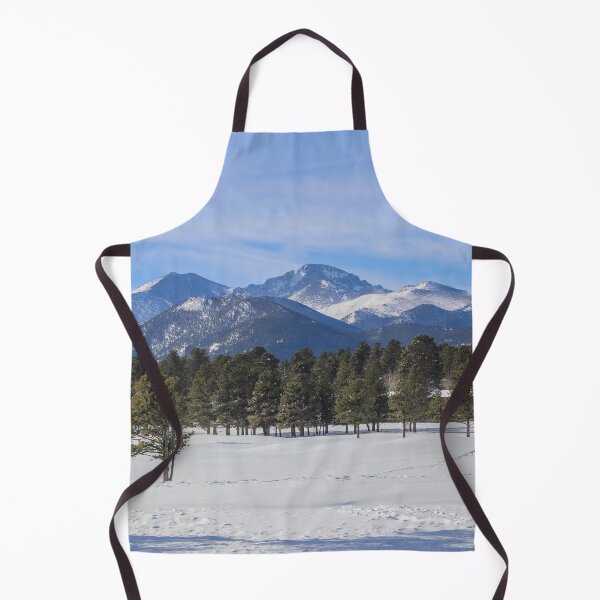 Item preview, Snow, Mountains, Evergreen Trees on a Crisp Winter Day designed and sold by SafariByMarisa.