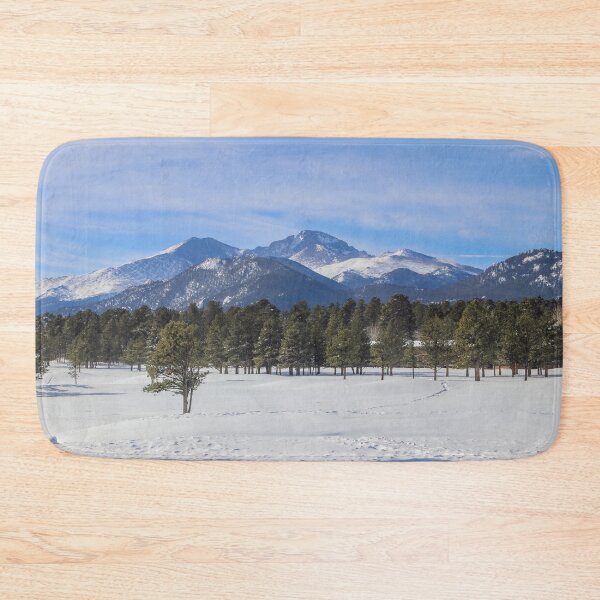 Item preview, Snow, Mountains, Evergreen Trees on a Crisp Winter Day designed and sold by SafariByMarisa.