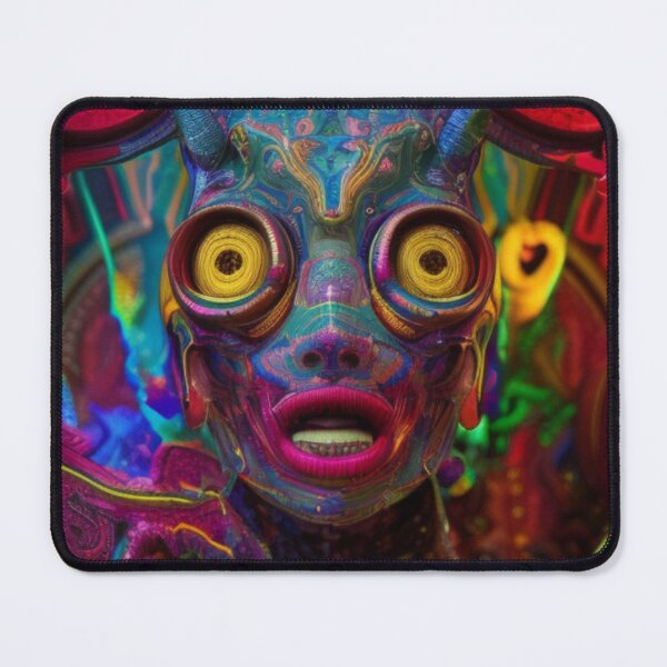 Artikelvorschau, Psychedelic Face #94 - Part of Our Psychedelic Faces Collection entworfen und verkauft von Psychedelic Psychos.
