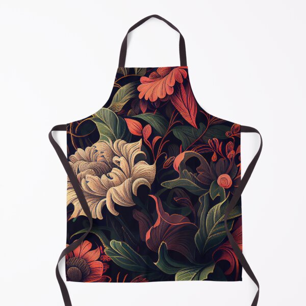 Artikelvorschau, Surreal Drawn Floral Pattern Digital Painting entworfen und verkauft von CodeAndColors.