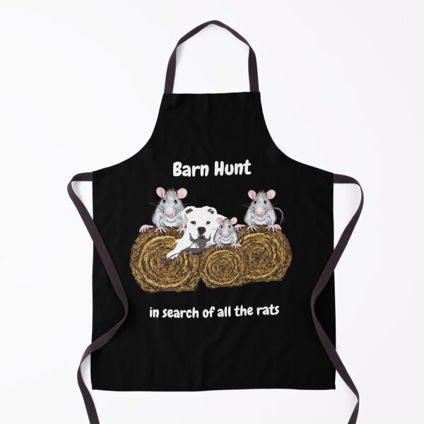 Item preview, Funny Barn Hunt - in search of all the rats with a white boxer dog designed and sold by Just4doglovers.