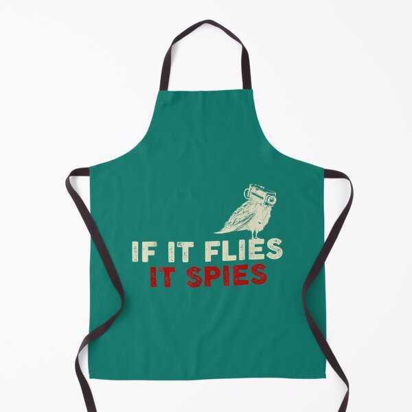 Item preview, If It Flies It Spies Conspiracy Theory designed and sold by NourishingCup.