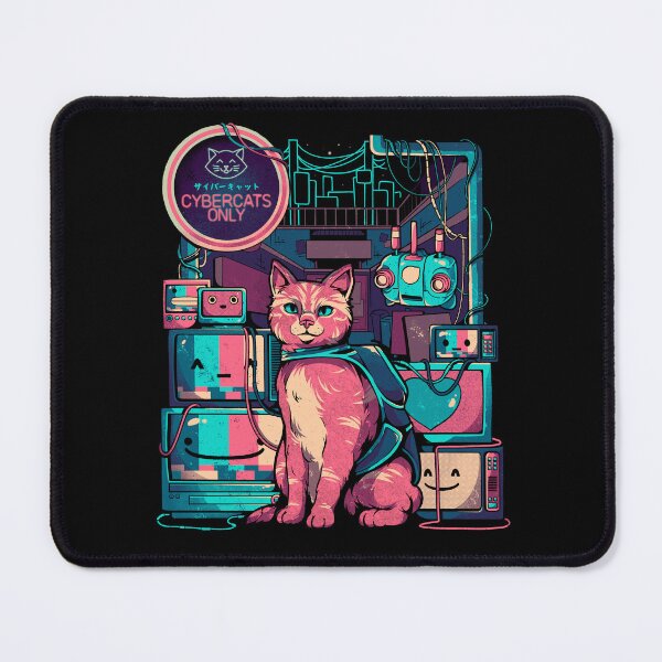 Item preview, Cybercats Only - Funny Cat Geek Gift designed and sold by EduEly.