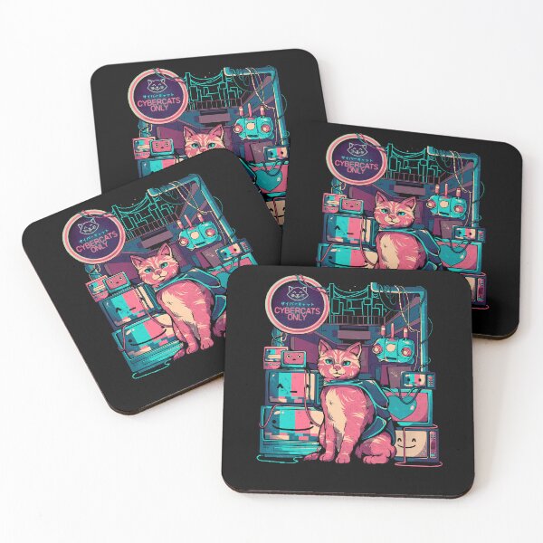 Item preview, Cybercats Only - Funny Cat Geek Gift designed and sold by EduEly.