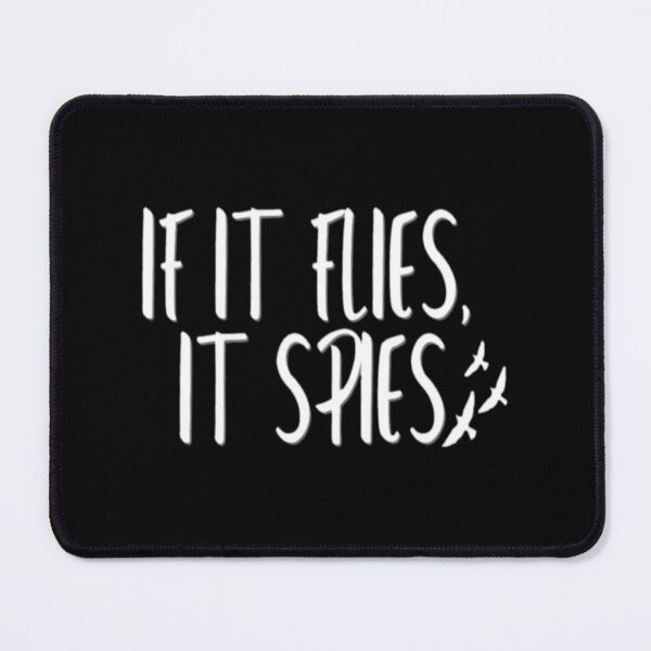 Item preview, If it flies it spies designed and sold by NourishingCup.