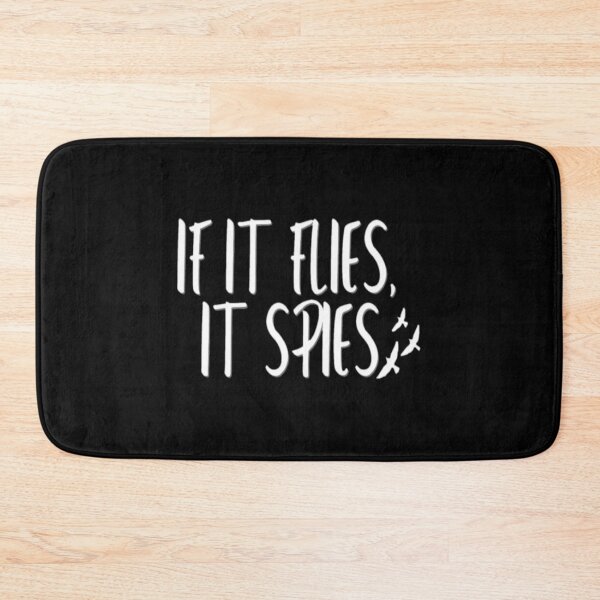 Item preview, If it flies it spies    designed and sold by NourishingCup.