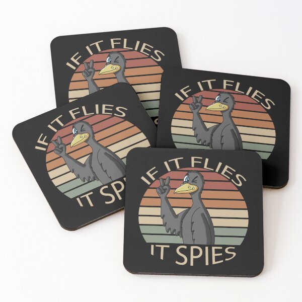 Item preview, If it flies it spies designed and sold by NourishingCup.