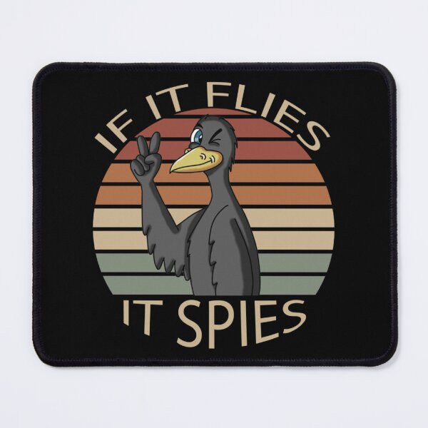 Item preview, If it flies it spies designed and sold by NourishingCup.