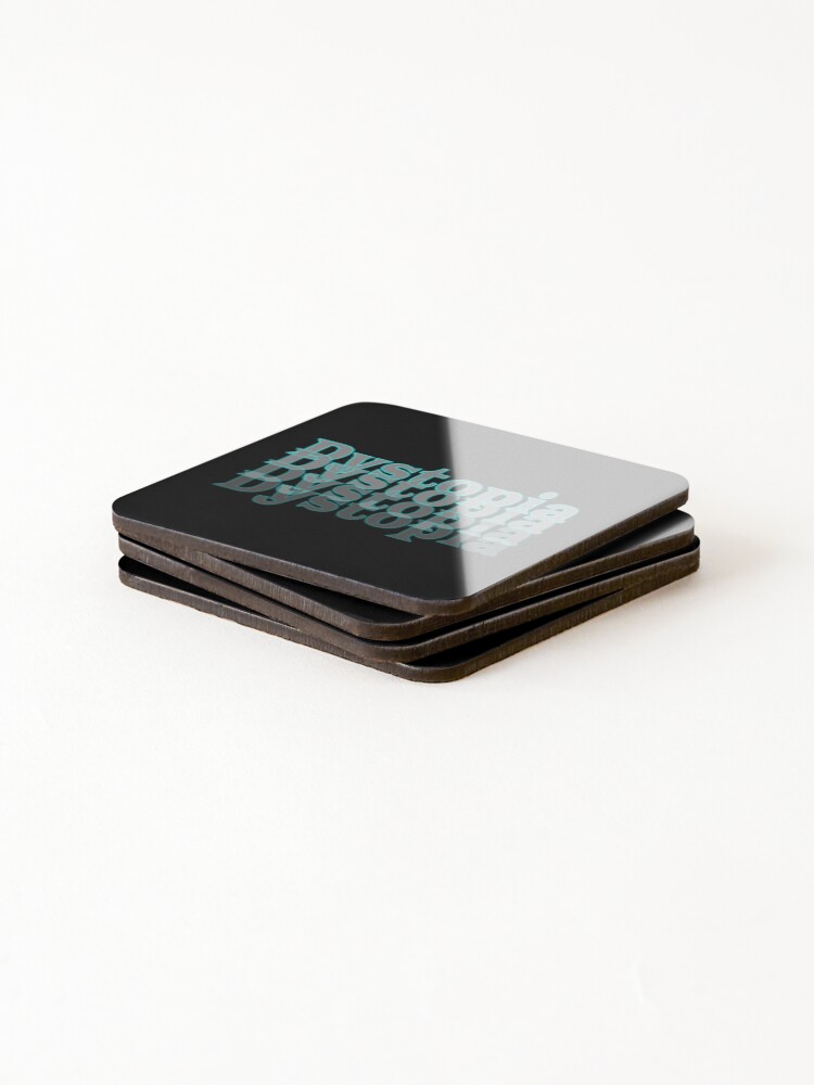 Thumbnail 4 of 5, Coasters (Set of 4), Dystopia designed and sold by RFFNH.