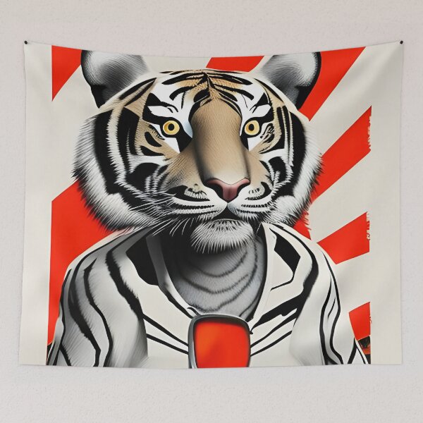 Item preview, Tiger Vintage Retro Design - Pets are people too designed and sold by Dalive.
