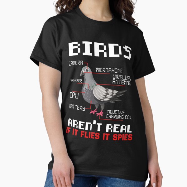 Item preview, If It Flies It Spies - Birds Aren_t Real   designed and sold by NourishingCup.
