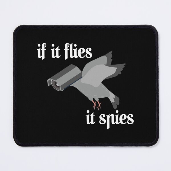 Item preview, If it Flies it Spies Birds aren_t Real designed and sold by NourishingCup.