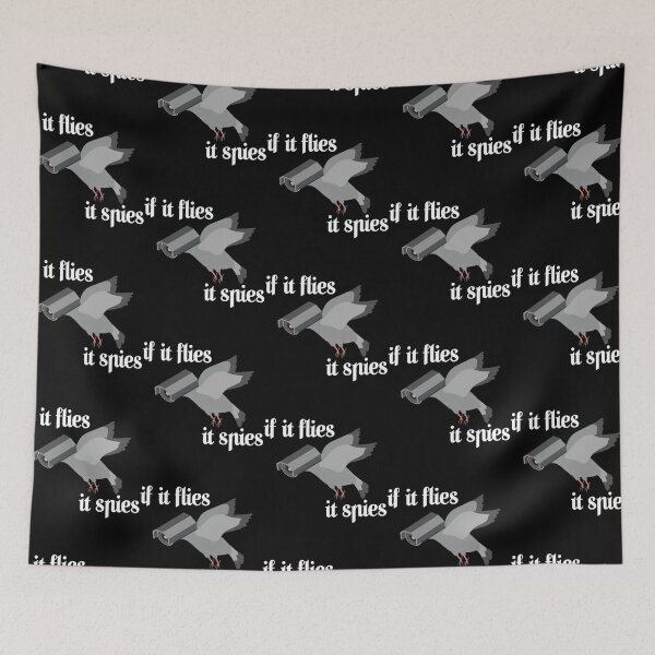 Item preview, If it Flies it Spies Birds aren_t Real   designed and sold by NourishingCup.