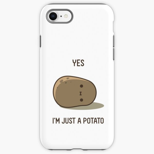 Cute Potato iPhone Tough Case