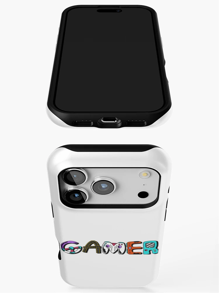 Thumbnail 3 of 4, iPhone Case, Gamer Gamer Letters         designed and sold by RFFNH.