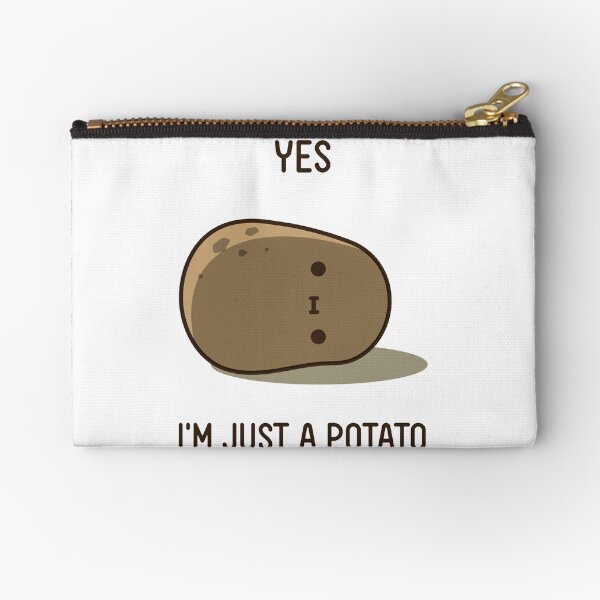 Cute Potato Zipper Pouch