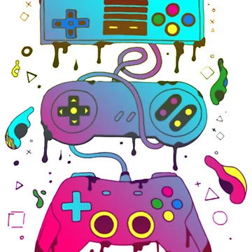Artwork thumbnail, Gaming Dual Color Gaming Evolution by RFFNH