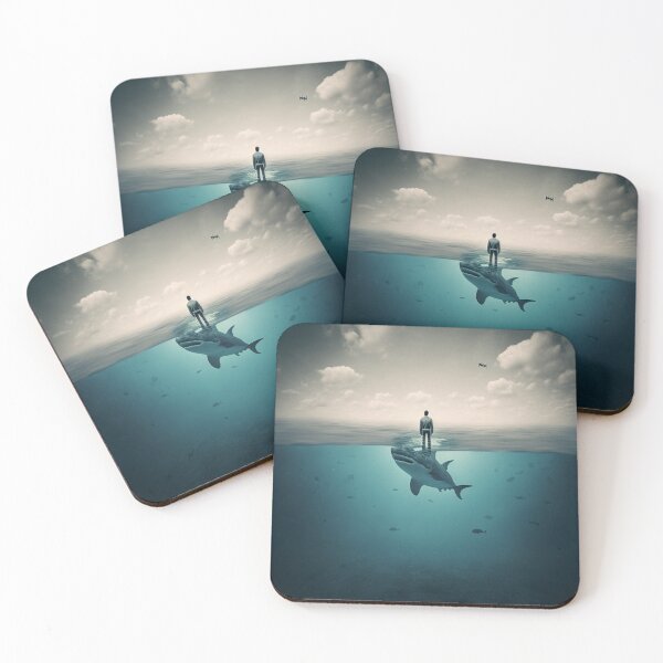 Item preview, Man and Shark designed and sold by Aravinto.